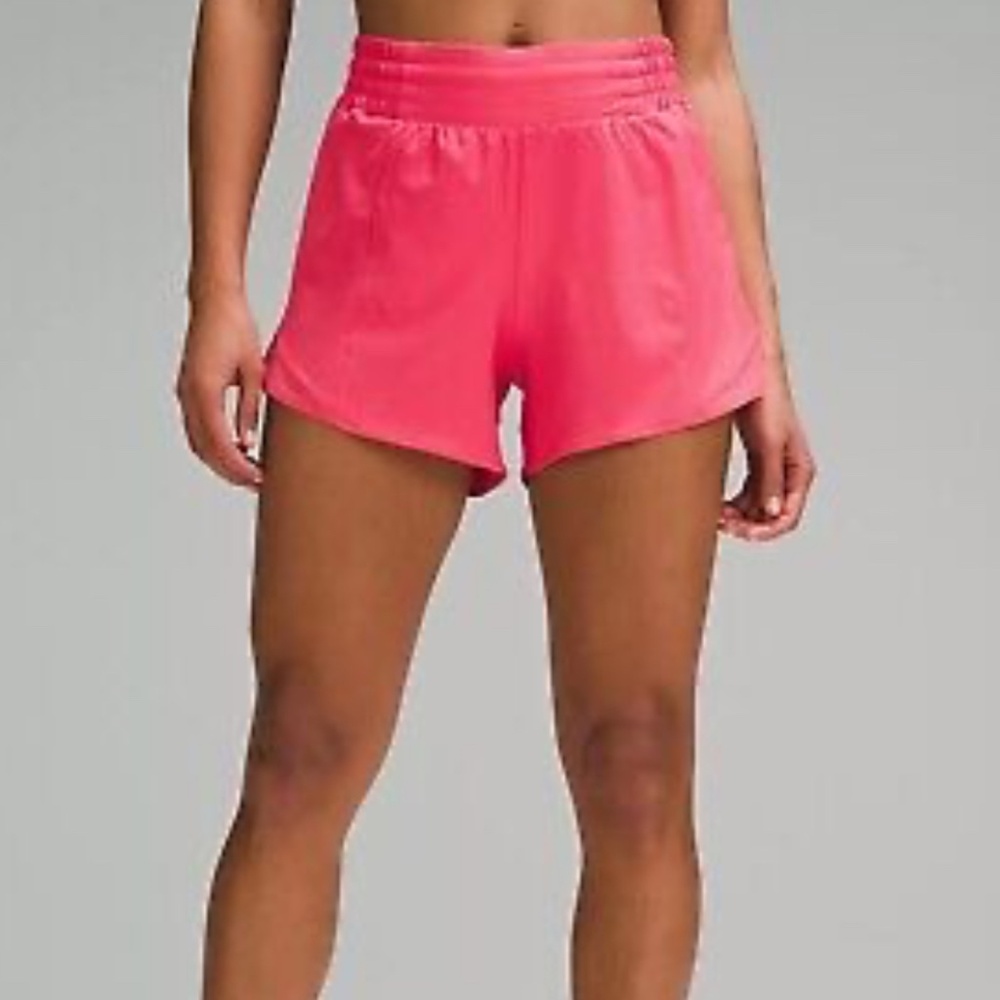 Lululemon hotty hot high-rise shorts